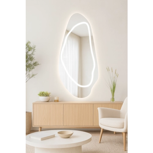 Lustro organiczne z podświetleniem - JASPIS LED III